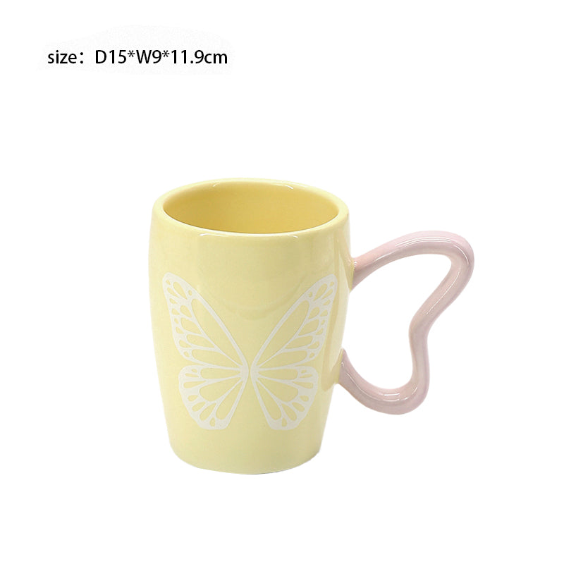 Butterfly Tableware Sets Wholesale Butterfly Tableware  Design Ceramic Tableware  Tableware Sets Luxury Tableware  Fine Bone China Plate Dinnerware Set