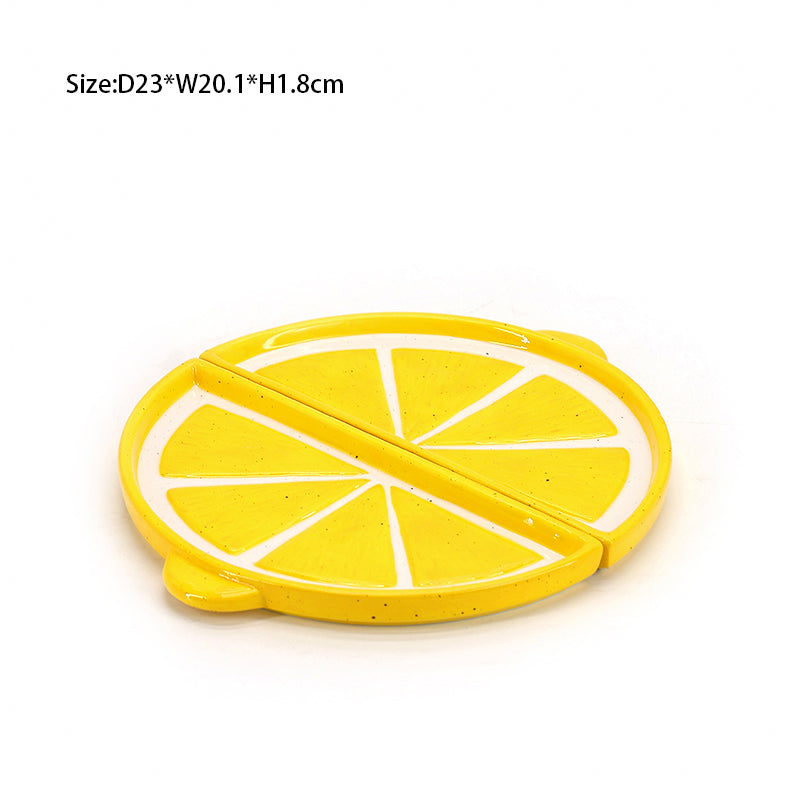 2023 Inexpensive Creative Promotional Gifts Ceramic Coffee & Tea Mug Tableware Set Fruit & Lemon Mugs