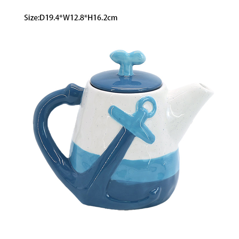 Cartoon Ocean Hand Painted Whale Mug Ceramic Mug  3d Animal Mug Kitchen Tableware Customised Coffee Mugs