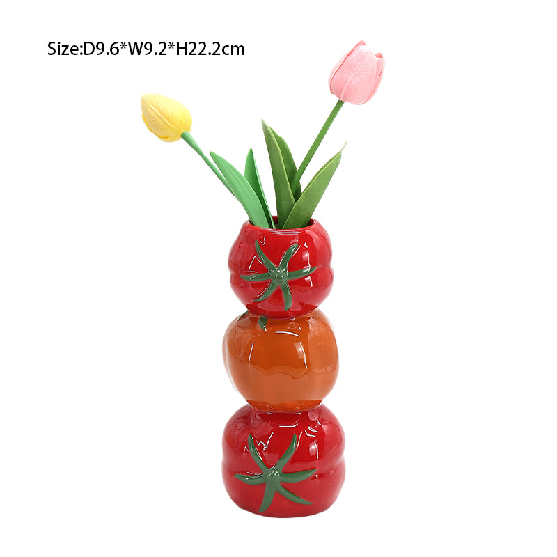 Tomato Pattern Ceramic Kitchen Utensils Ceramic Kitchenware Set Tableware Ceramic Tableware Set Collection Kitchenware Ceramic Speciality