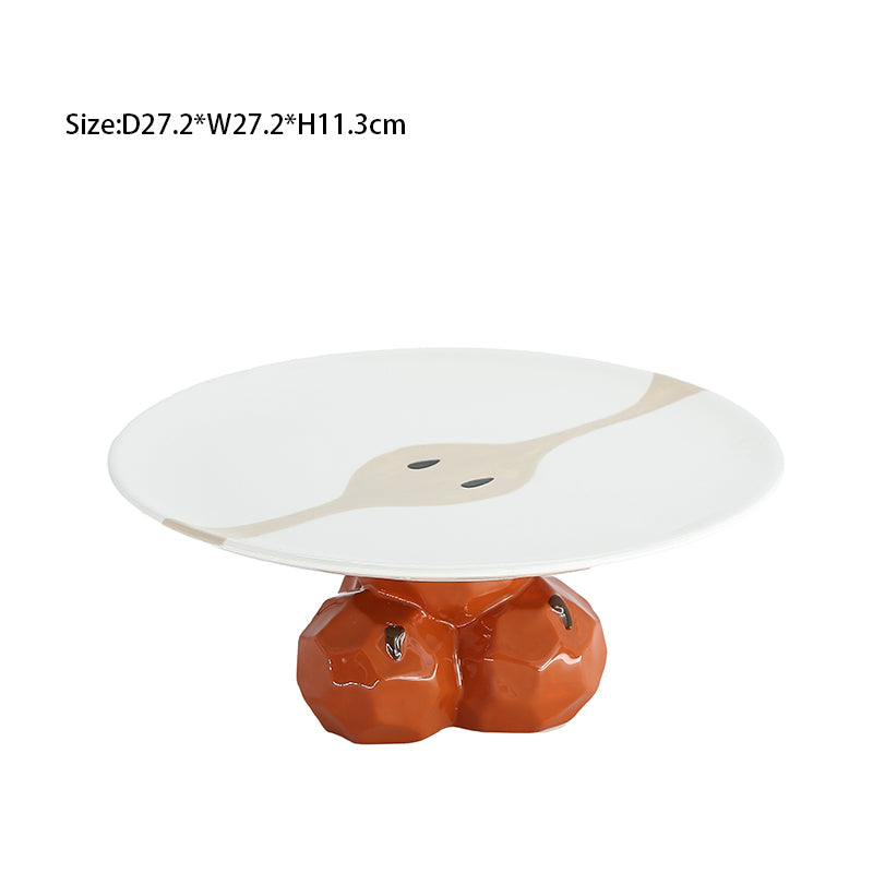 Ceramic fruit basket ceramic mug ceramic kitchenware ceramic fruit basket bowl set porcelain dining table kitchen fruit basket