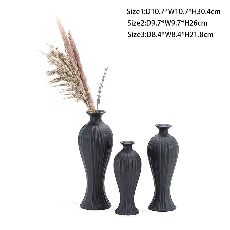 2024 Hot Sale Custom Home Decorative Decor Modern Nordic Flower Ceramic Vase