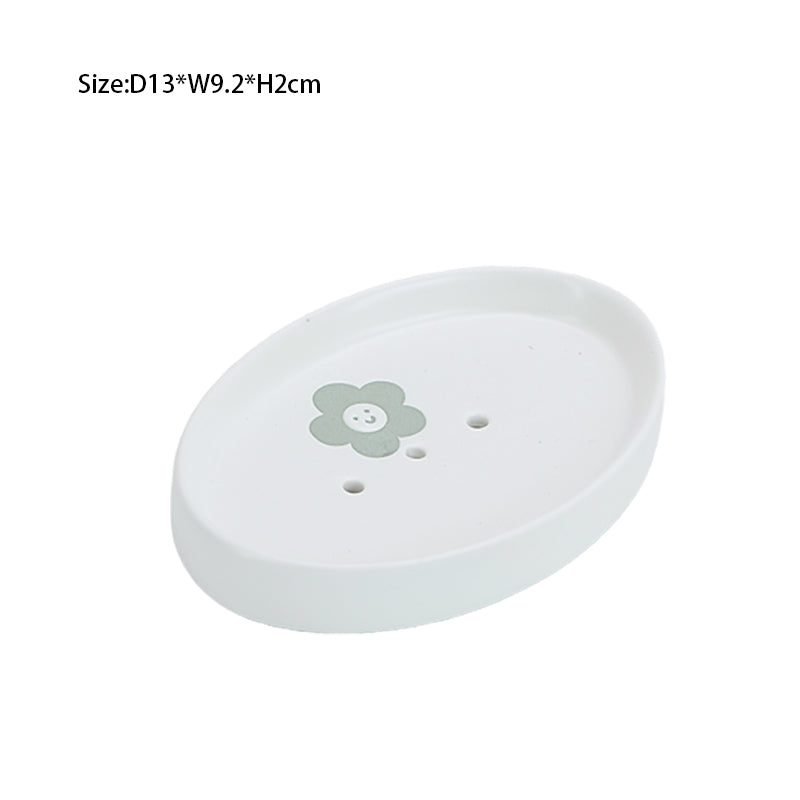 Modern European Style Black White Flower Matte Home Bathroom 4 Piece Set (Total 4 Pieces) Luxury Bathroom Products Hotel Supplies