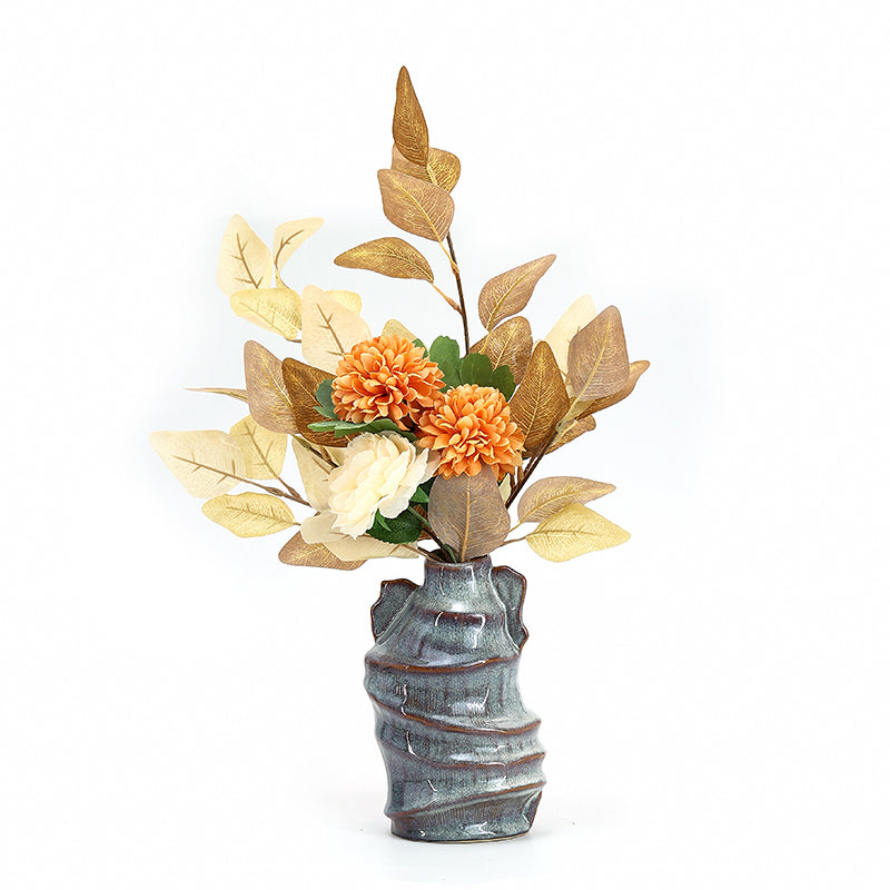 Set of 11 Small  Ceramic Bud Vases for Home Decor | Boho Vases for Dry Flowers + House Plants | Wedding, Home, Centerpiece, Modern, Minimalist